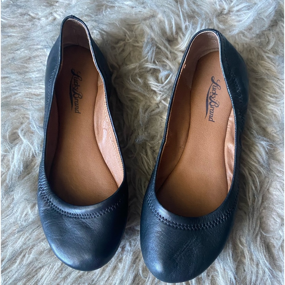 Lucky Brand ballet flats 7M